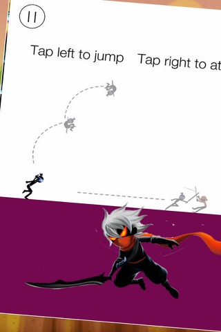 Crazy Man Jump and Jump - Stick Ninja Heroes Dash screenshot 3