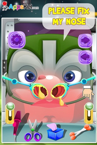 Captain Nose Superhero War Doctor – The Booger Mania Games for Free screenshot 2