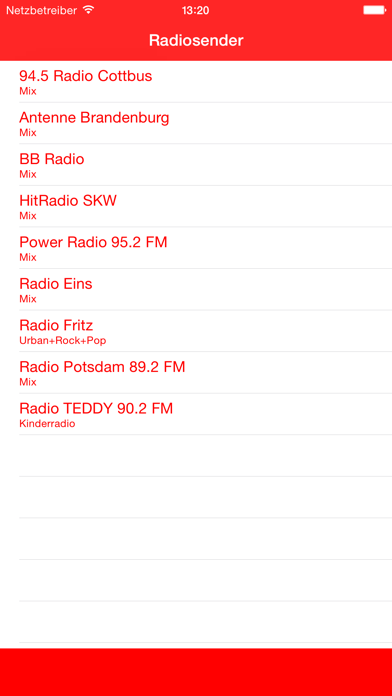How to cancel & delete Radio Brandenburg FM - Live online Musik Stream von deutschen Radiosender hören from iphone & ipad 1