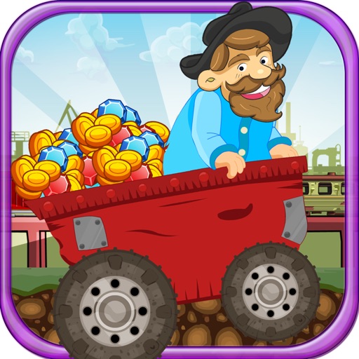 Speedy Gold Miner : Rail Rush Pro icon