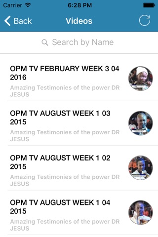 Omega Power Ministries screenshot 2