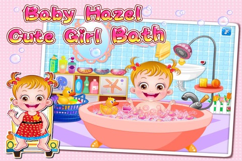 Baby Hazel Cute Girl Bath screenshot 3