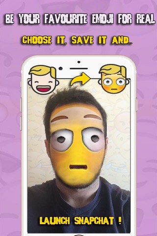 Snap Moji Effect -  HD Emoji faces for Snapchat face swap filters screenshot 3