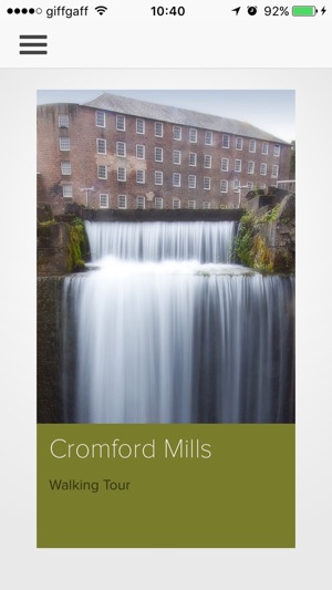 Cromford Mills Walking Tour