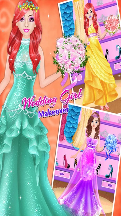 Wedding Girl Makeover - Dressup game for bride screenshot-4