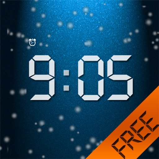 Electronic Clock Free for iPad and iPhone icon