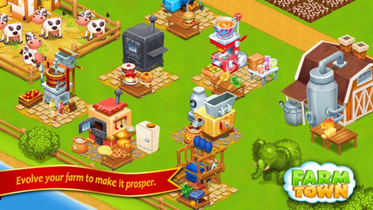 Town Story - farm village building &harvest crops screenshot-4