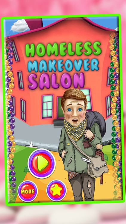 Homeless Makeover Salon - Crazy dress up & makeup game for kids