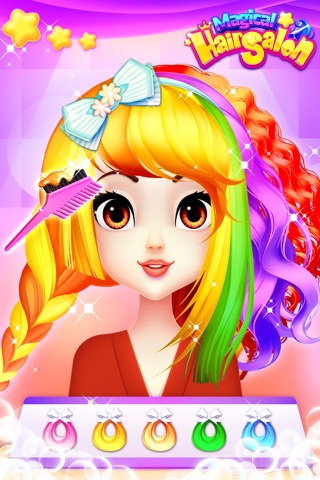 Hair Salon Games: Girls makeup screenshot 4