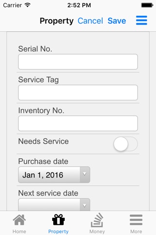Nano Home Inventory screenshot 3