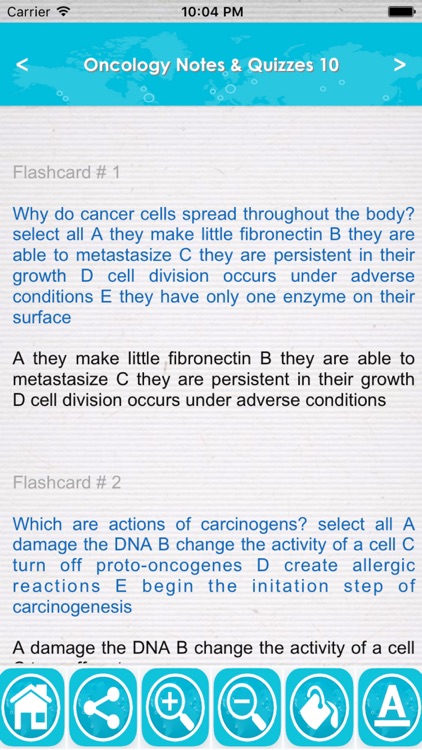 Oncology Exam Review : 3900 Quiz & study Notes