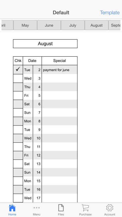 Monthly Rent Receipt screenshot-3