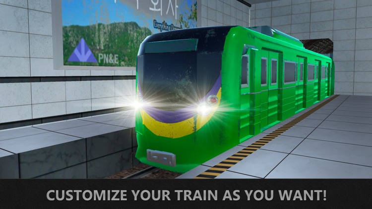 Seoul Subway Train Simulator 3D Full screenshot-3