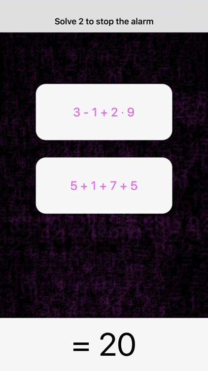 Mathe Alarm Clock screenshot-3