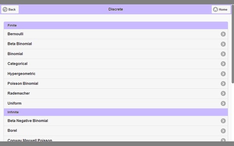 Statistical Distributions screenshot 2