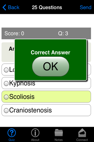 Learning Orthopedics Quiz screenshot 3