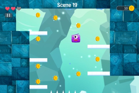 Jumping Box - Cube Bounce Doodle Geometry Jump screenshot 4