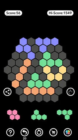 Game screenshot Hexagon Crush mod apk