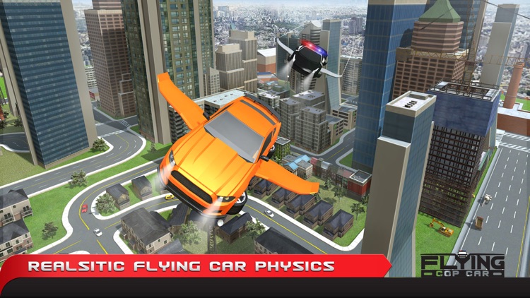 Flying Cop Car Simulator 3D – Extreme Criminal Police Cars Driving and Airplane Flight Pilot Simulation