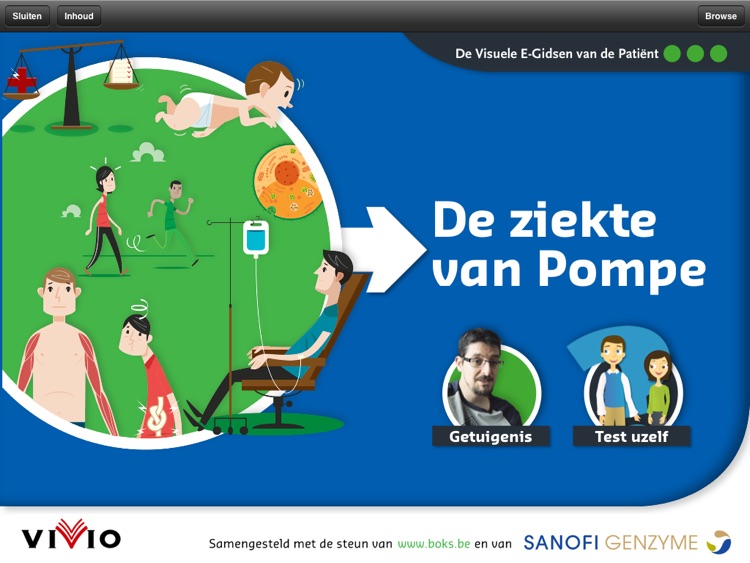De ziekte van Pompe – Visuele e-Gids van de Patiënt