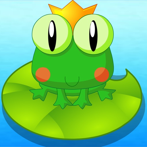 Clever Frogger Hoppy Pet Frog - Slide Tap Flip Drop Crack Unblock Blue Block Puzzle