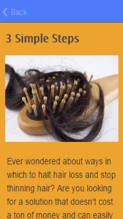 How To Stop Hair Loss