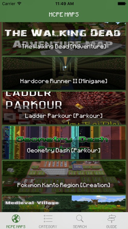 MineMaps - Best Database Maps & Download Maps for Minecraft PE