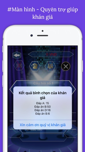 Game Show Ai Là Triệu Phú 2017 - Who wants to be a Millionai(圖4)-速報App