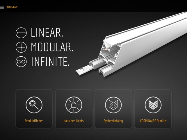 LED Linear Produktkonfigurator