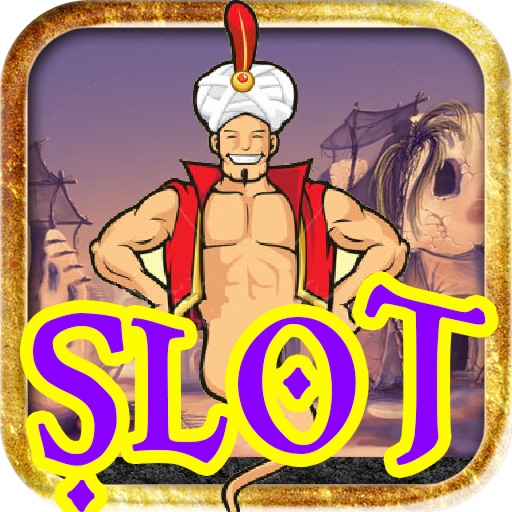 Aladdin Arab Carpet and Magic Lamp Slots - FREE Casino Slot Machine icon