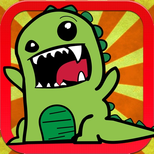 Cute Dino Coloring Book - Drawing Pages and Painting Games for Boy and Girl Icon