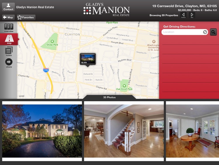 Gladys Manion Real Estate – St. Louis Home Search for iPad screenshot-3