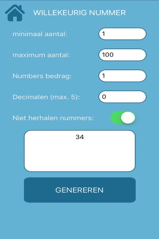 Number generator random - dice screenshot 2