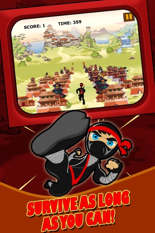 Mini KungFu Ninja Jump screenshot 2