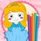 Princess Coloring Book Game Free for Kids