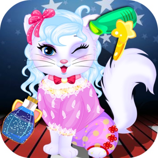 Baby Kitty Hair Salon - Beautiful Catty Princess Makeup, Cat Spa Care