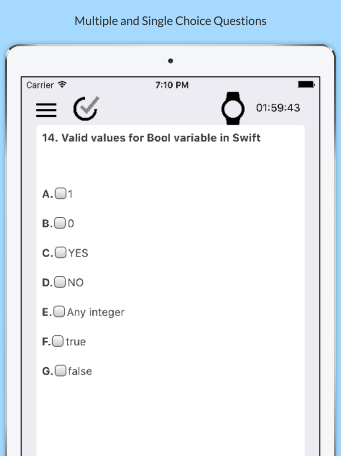 Bodacious Quiz for iOS