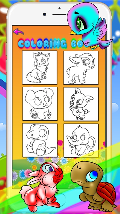 ABC ANIMALS COLORING BOOK - FREE DRAWING PAINTING FOR TODDLER AND KIDS