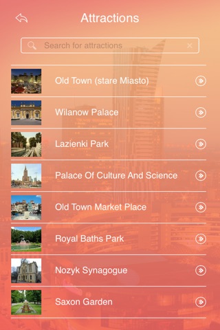 Warsaw Travel Guide screenshot 3