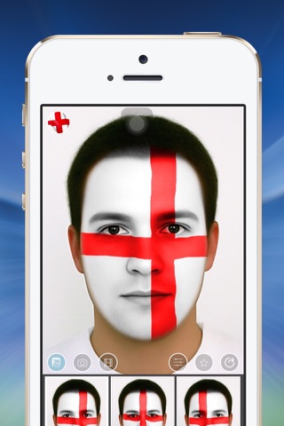 Flag Face England screenshot 3