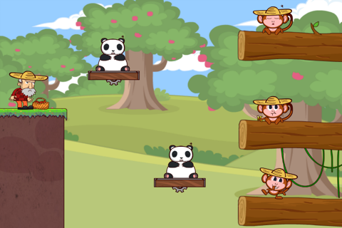 Old Man VS Jungle Monkey screenshot 2