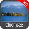 Chiemsee HD - GPS Navi Karte für bootfahren angeln und segeln