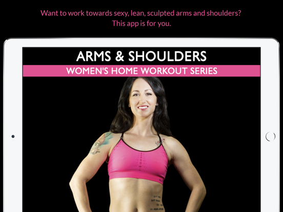 Arms & Shoulders: Women's Home Workout Seriesのおすすめ画像1