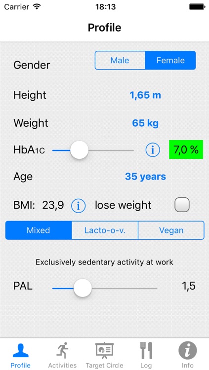 Food Navi – diabetes II