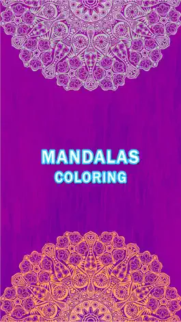 Game screenshot Mandala Coloring Book Paint Games For Adults and Girls Mandela Coloring Free Games For Grown Ups mod apk