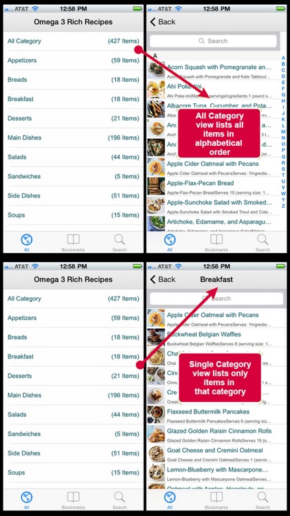 Omega 3 Rich Recipes screenshot-4