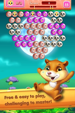 Animal Bubble: Bombom Ball screenshot 3