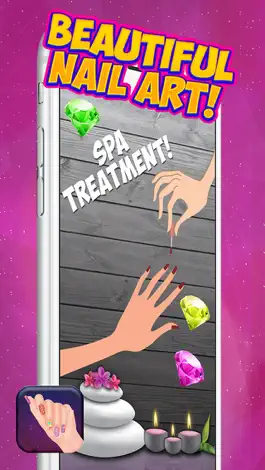 Game screenshot 3D Nail Spa Salon – Cute Manicure Designs and Make.up Games for Girls apk