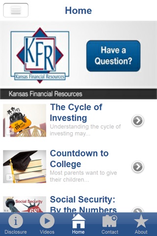 Kansas Financial Resources screenshot 2