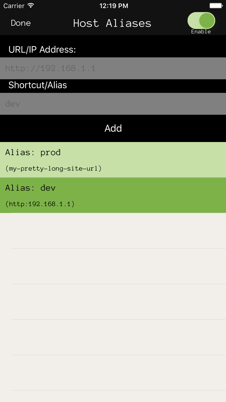 JSONEditor screenshot 5